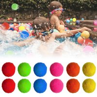 10/20/42/50/60PCS Soft Water Balls Squishy Summer Toy for Kids Outdoor Pool Beach Funny Reusable Colorful Sports Games Props ZYF
