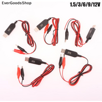 ✦ USB 5V To 3V Converter Step Up Voltage Converter Power Cable Black Red For DIY Multimeter Microphone Toy's Remote Device