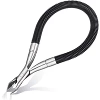 Spiral Spring Cuticle Trimmer Nippers Cleaner Nail Gap Remover Dead Skin Rescue Hangnail Paronychia Manicure Tools