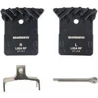 Shimano L05A-RF Resin Disc Brake Pads With Ice-Tech Heat Radiation Cooling Fins