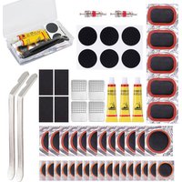 AliExpress NONE Bike Tire Tyre Tube Repair Kit Cycling Flat Tire Repair Rubber Patch Glue Lever Cycling No Glue Bicycle Inner Tube Puncture Tool