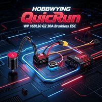 HOBBYWING QuicRun WP 16BL30 G2 30A Brushless ESC for 1/16 1/18 RC Model On-road Car Buggy Monster Truck Accessories