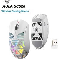 AULA Gaming Mouse SC620 Wired/Bluetooth/2.4G Light Weight Mouse Gamer PAW3311 Adjustable 12,000 DPI Life PC Gaming Accessories