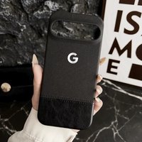 Retro Patchwork Denim Leather Magnetic Frameless Case for Google Pixel 11 Pro XL 10 9 8 A Built-in Magsafe Wireless Charge Funda