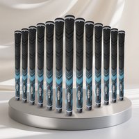 10/13Pcs Golf Black and Red Grips - Non-Slip and Comfortable, Enhance Stability Golf Club Grips