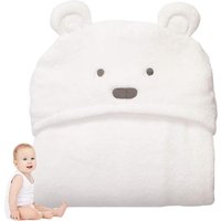 Niedliches Bären-Kapuzenhandtuch für Kinder, Badetuch, weiches Kinderzimmerhandtuch, Strandtücher, Wickeltuch für Kleinkinder, Mädchen, Jungen, Bio-Ba