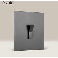 Avoir Wall Push Button Switch Y Type On Off Rocker Switches 2Way Power Scoket Gray Europe UK Electric Outlets Home Improvements