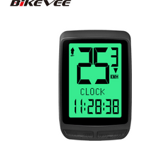 AliExpress Bikevee Replaceable Battery Bike Computer Wireless Cycling Computer Bicycle Speedometer Odometer Waterproofing Bicycle Accessories