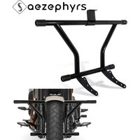 Motorcycle Front Crash Bar Engine Guard Protector Bumper For Harley Softail Fat Boy Low Rider Street Bob Breakout FXFB 2018-2024