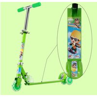 Scooter For Kids Foldable LED Lighted Wheels Toy Lightweight Sport Scooter For Children Aged 3-10 Outdoor Sports Ride Yard Park