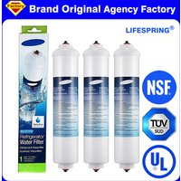NSF Certified Brand Genuine DA29-10105J Refrigerator Water Filter Inline Water Filter for Samsung AquaPure Plus HAFEX EXP
