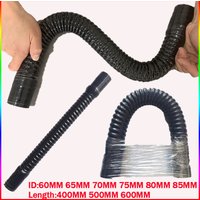 ID60-85MM Black Universal Car Silicone Flexible Hose Radiator Tube Pipe For Air Intake High Pressure High Temperature