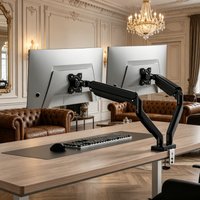 Flexible dual screen support, 13–32 inch monitors available, 180° swivel and tilt function for better viewing experience