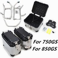 Motorcycle Storage Moto Trunk Rear Helmet Topcase Accessory For BMW F750GS F850GS Side Case Top waterproof Luggage Box Bag