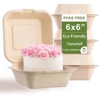 Disposable Eco-friendly Bento Box Cake Packaging Box Meal Storage Food Prep Lunch Box Fruit Salad Hamburger Packing Case