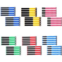 10 Pcs RC Lipo Battery Antiskid Cable Tie Down Straps Durable Hot Sale High Quality Nylon Straps Multicolor RC Accessories