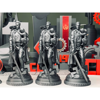 14.3cm The Soviet Great Patriotic War Theme Statue Sculpture Red Army Soldiers 3D Printed Model DIY Model Ornament Decoration