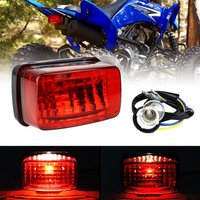 ATV UTV Tail Light Taillight Rear Brake Lamp with Bulb for Yamaha Grizzly Big Bear Bruin Kodiak 5KM-84710-01-00