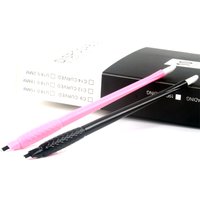 5/10/50Pcs Disposable Manual Microblading Eyebrow Tattoo Pen 0.15mm 18U Permanent Makeup Eyebrow Tattoo Pen