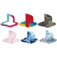 For PS5 Vinyl Decal 6pcs Logo Skin Sticker Glossy Underlay For Playstaion 5 Disk Digital Version Console Cover Accessories