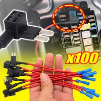 Car Add A Circuit Fuse Tap Adapter M2 Mini ATM APM Blade Fuse Holder Piggy Back Tap for Auto Truck Boat Marine GPS LED Strips