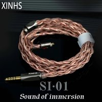 XINHS SI01 HIFI Earphone Upgrade Cable 2.5mm/3.5mm/4.4mm Suitable for 7Hz x Crinacle Zero 2/KZ EDX PRO/Kinera PULA SeeAudio