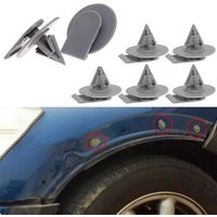 10pcs Auto Wheel Arch Trim Clips Fasteners Grey Retainers For BMW Mini Cooper R50 R52 R53 R56 F56 Car Interior Детали интерьера