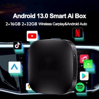 Android 13 CarPlay Ai Box Wireless Box for Netflix YouTube Wireless Carplay Android Auto Car Smart Systems for Wired Carplay