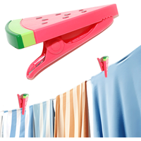 Cute Plastic Beach Towels Clips Animal Decorative Clothes Pegs Pins Plastic Animal Towel Wind Clips for Sun Lounger Beach Sunbed