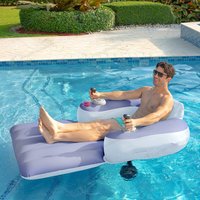 Inflatable Water Electric Seat Adult Swimming Toy Thruster Boat Reclining Chair Inflatable Motorboat Racing Floating Row