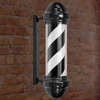 Barber Pole Light Waterproof Salon Sign for Beauty Salon Hair Salon Outside