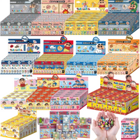 JANDOOM Crayon Shin-Chan Anime Figures Model Rice Grain Doll Creative Peripheral Blind Boxs Toys Desktop Ornament Festival Gifts