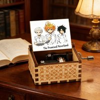 Isabella's Lullaby Music Them From Anime The Promised Neverland Music Box Fans Christmas New Year Gift Home Office Decoration