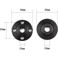 2PCS Angle Grinder Inner Outer Flange Nut Thread Replacement Tools For 20mm 22mm Inner Hole Cutting Discs Flange Nut Thread