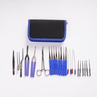 Household Key Extraction Tool Set – All-in-One Lock Repair Kit with Tension Wrenches for DIY Broken Key Removal