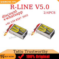 ACE Tattu R-Line Version 5.0 V5 850mAh 1300mAh 3S 4S 6S 150C Lipo Battery XT30 XT60 Plug for FPV Drone RC Quadcopter to Use