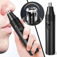 360° Roating Electric Nose Hair Trimmer Safe Not To Hurt The Nose Not Stuck Hair Shaving Nose Hair Electric Eyebrow Trimmer