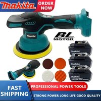 Makita Electric Polisher Auto 8 Gears Cordless Digital Display Car Polisher Car Waxing Polishing Machine Tool