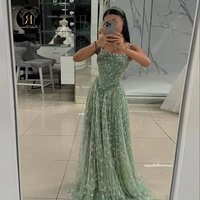 Aileen فساتين سهرة Luxurious Women's Evening Dresses for Special Occasions Green Customized Vestidos De Festa A-line Prom 2025