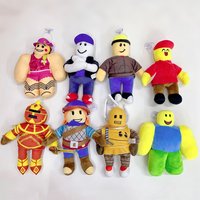 Cute Roblox Cartoon Plush Toys Noob Experiment Stuffed Doll Soft Plushie For Kids Party Gift Birthday Gift Home Decor Fan Gift