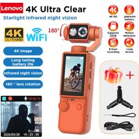 Original 4K HD WiFi Sports Wearable Camera Travel Bicycle Driver Recorder Mini Sports Cam For Motorcycle and Vlogging For Dji