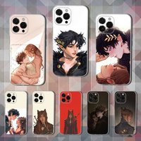 Novel The Cruel Prince J-Jude Phone Case For iPhone 16,15,14,13,12,11 Pro,Max,Plus,X,XS,XR,SE,Mini Transparent Soft Cover
