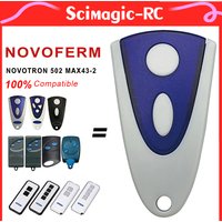 NOVOTRON 502 MAX43-2 504 MAX43-4 512 MIX 43-2 Garage Door Remote Control For MTR43-2 MCHS43-2 MNHS433-02 MNHS433-04