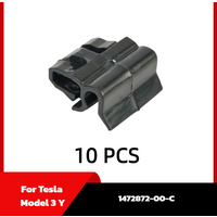 10 PCS Front Bumper Hood Buckle Trunk Clip for Tesla Model 3 Y Interior Accessories Auto Fastener Clip 1472872-00-C