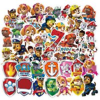 10/30/50pcs Pawed Patrol Children's Cartoon Stickers Cute Kids Stationery Supplies School Teacher Supplies Reward Sticker Gifts