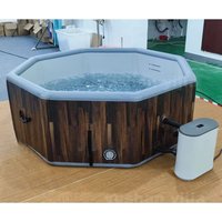 China Manufacture Inflatable Hot Tub Pool Outdoor Spa Hot Tubs Portable For 2-6 Person Spa Tubs
