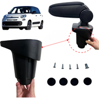 Armrest Box Storage Box Comfortable Driving For Fiat 500L 2012-2017 Accessories Textile