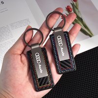 Zinc Alloy Keyring Luxury Keyring Car Key Chain Pendant For Audi A3 A4 A5 A6 A1 A2 Q2 Q3 Q4 Q5 Q7 S3 S4 S5 S6 S7 RS3 TT RS SLine
