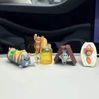 New Products In Stock Anime Cat And Mouse Series Blind Boxes Figurines Toys Desktop Ornaments Surprise Gifts For Girls Souvenir