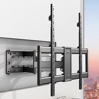 HILLPORT Full Motion TV Mount Wall Bracket Rotate Heavy Duty Support 55 65 75 85 98 100 inches TV with VESA up 800x600mm Y8